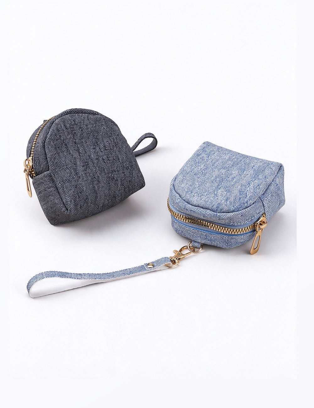 Denim Clutch Bag
