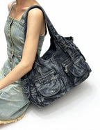 Denim Shoulder Bag