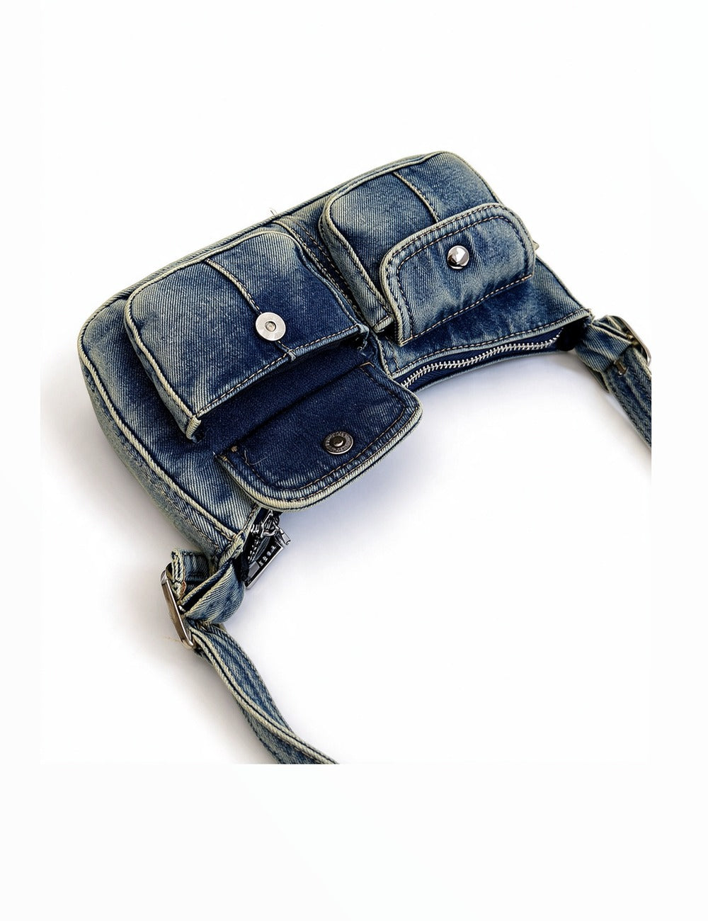 Denim Shoulder Bag