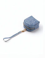Denim Clutch Bag