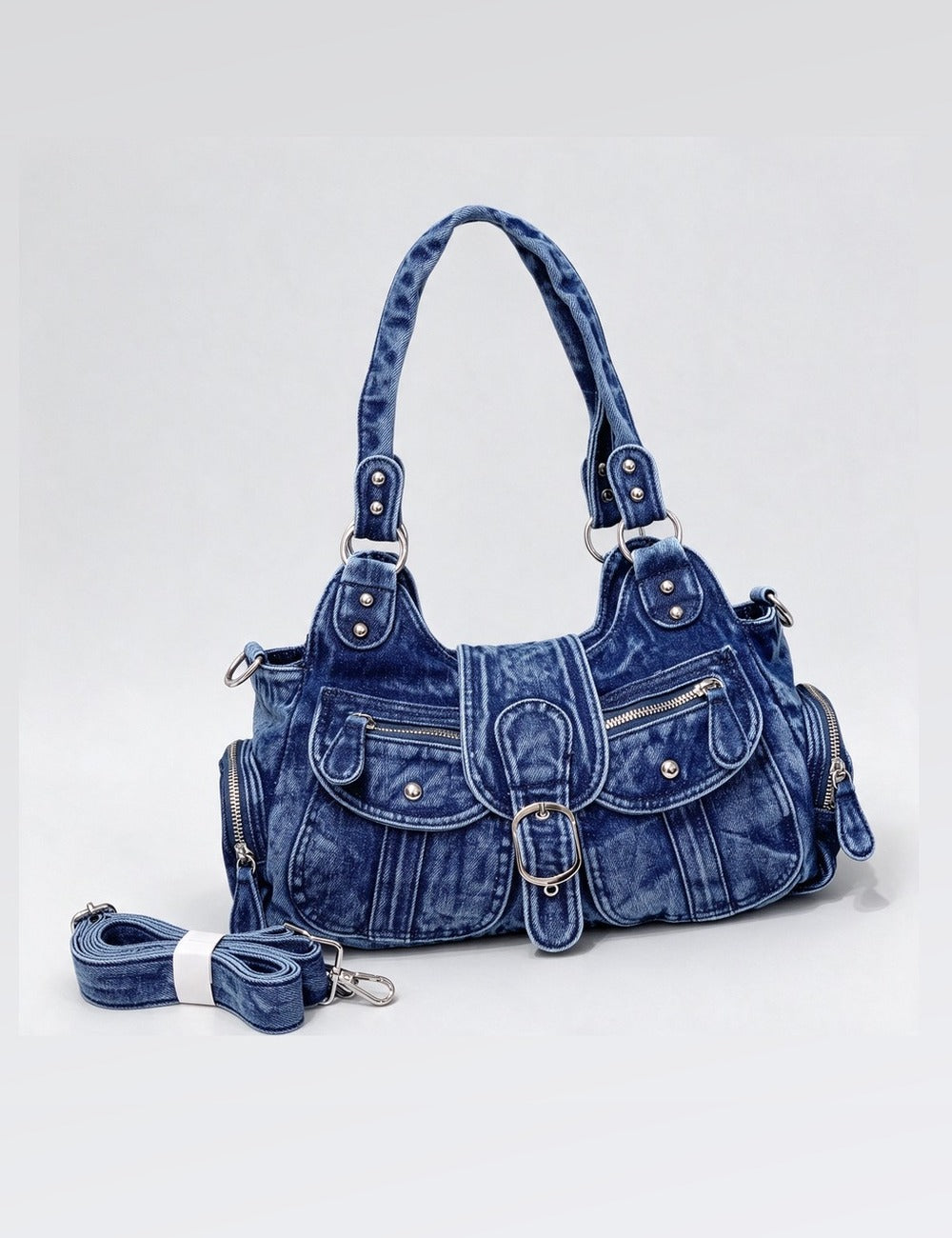 Denim Hand Bag