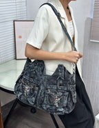 Denim Shoulder Bag
